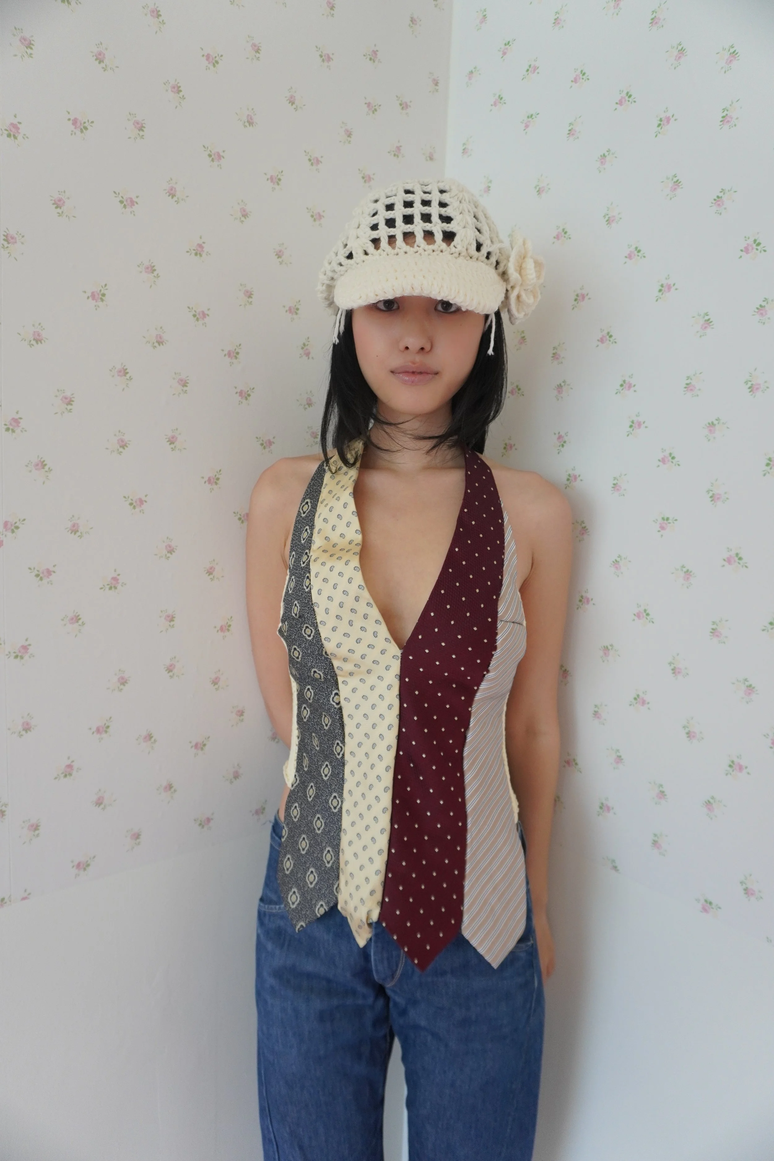 Vintage Tie Halter