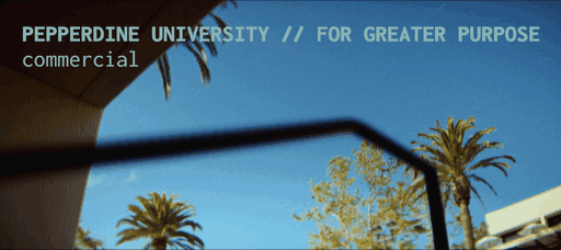 pepperdine university brand spot
