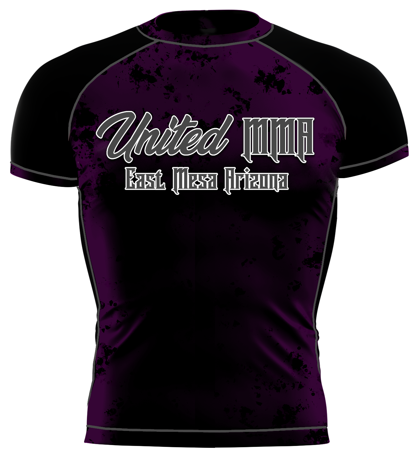 United MMA Purple Shield Rash Guard (Pre-Order)