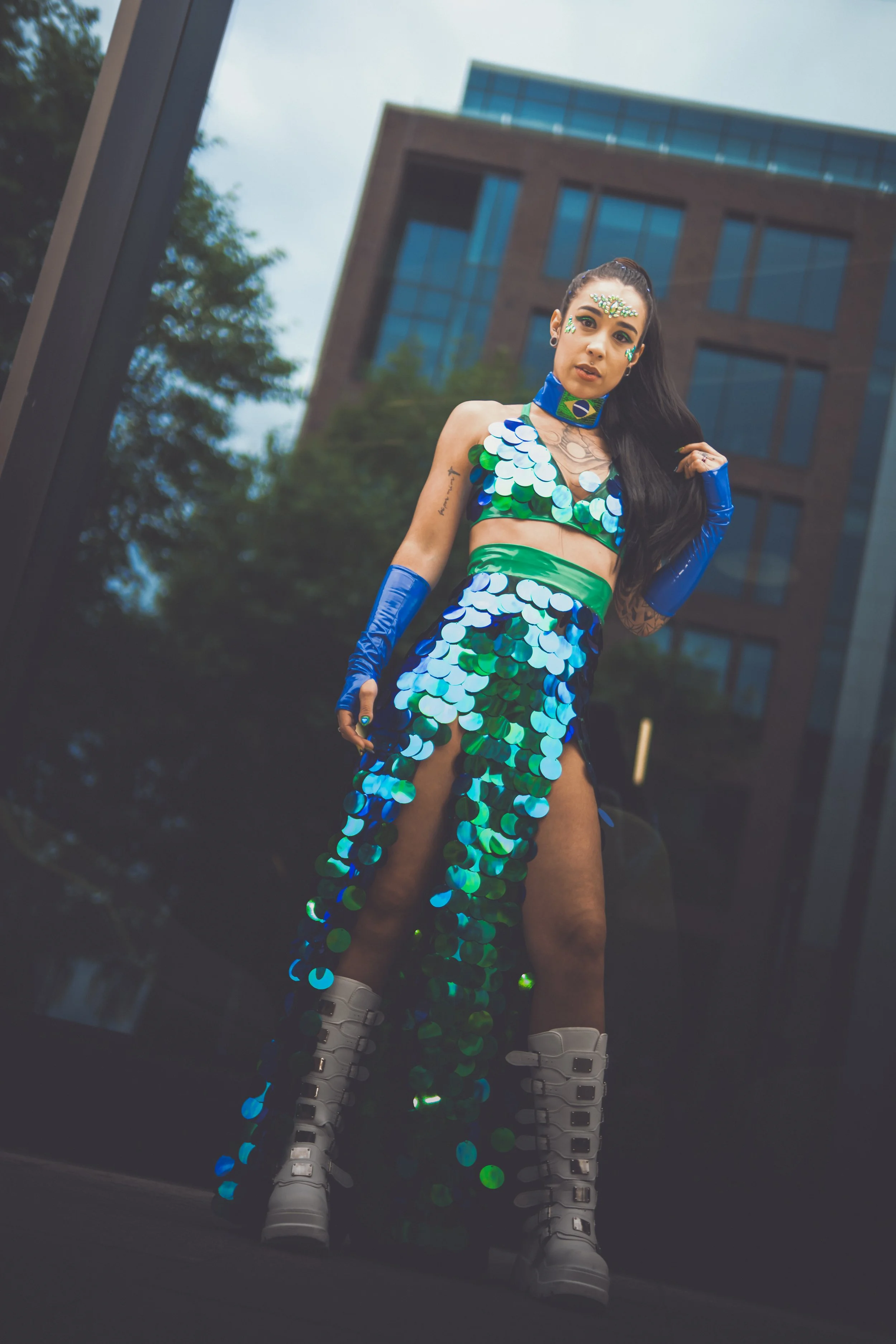 Sequin Skirt