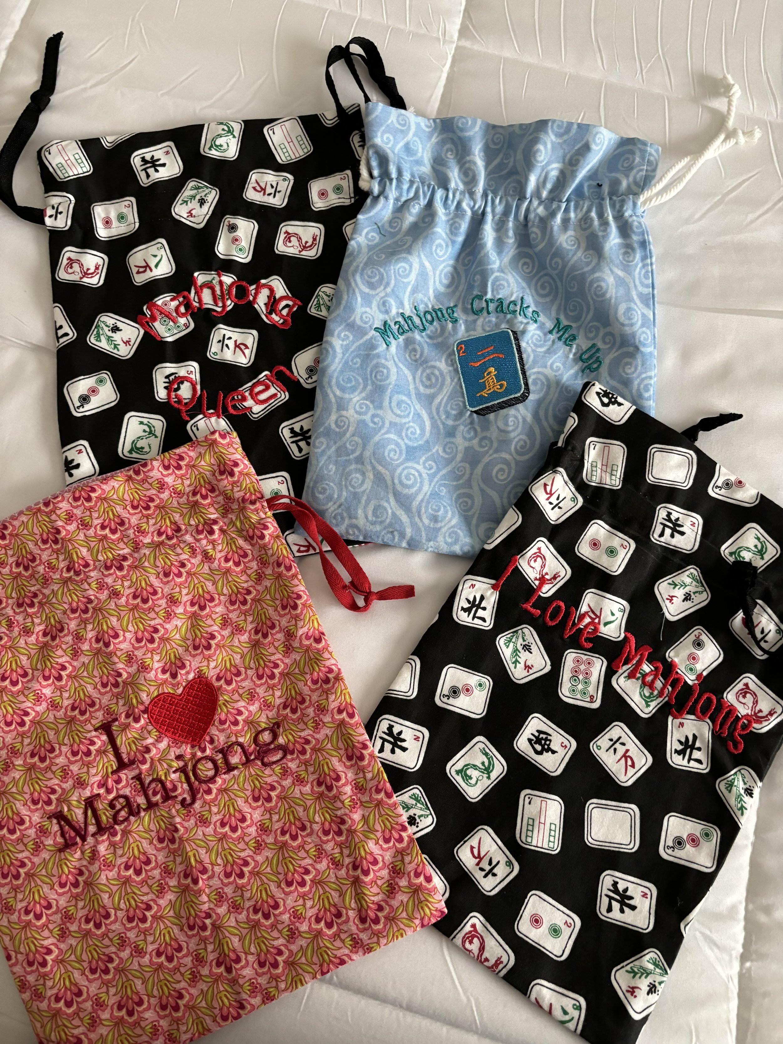 mahjong tile bags