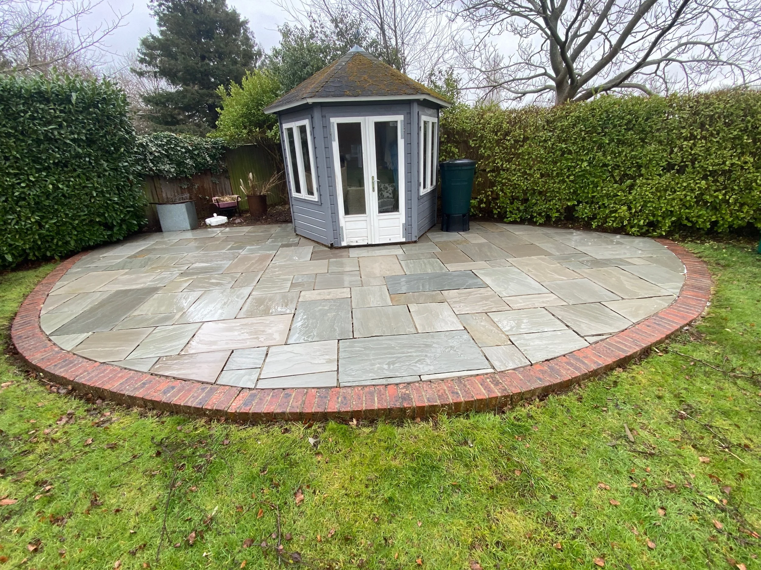 garden patio jet washing service