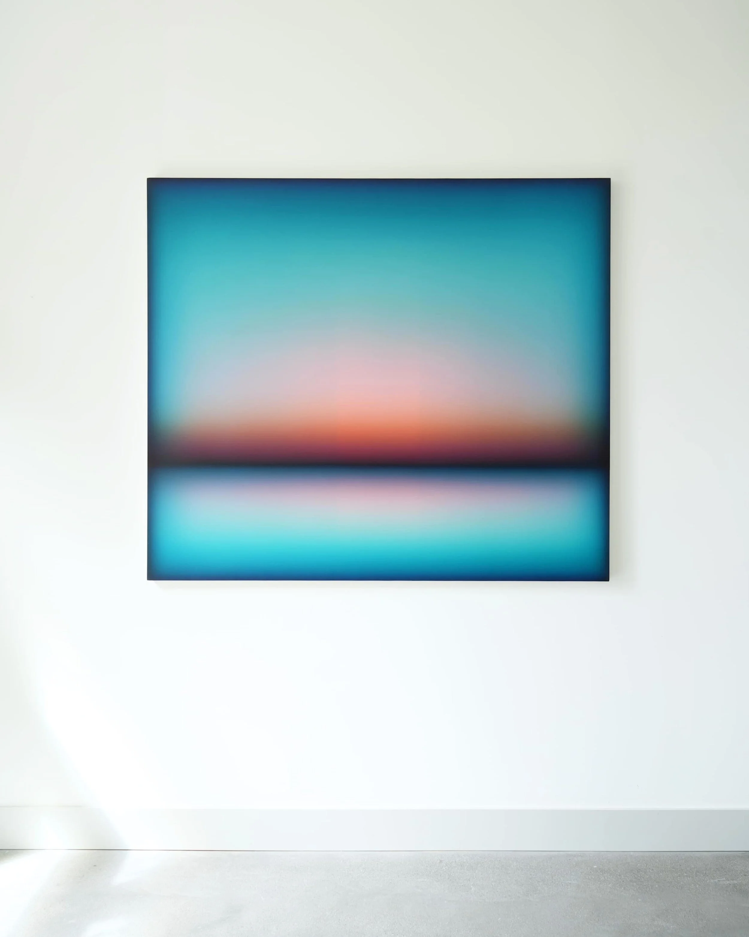 VEIL IN PHTHALO EMERALD, 2025