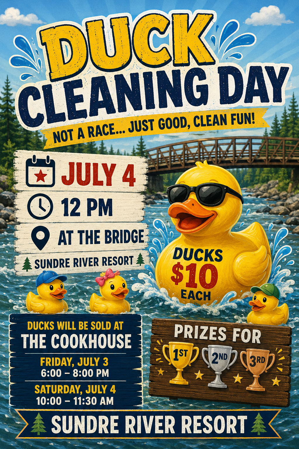 Duck Cleaning Day (Copy)