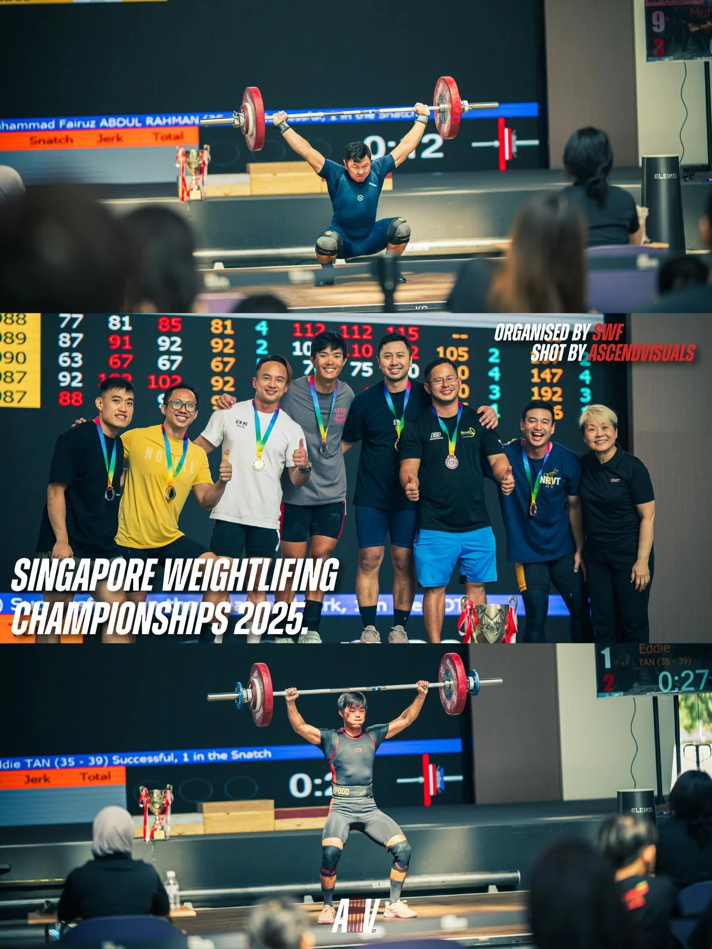 Over the last weekend, we had the privilege of shooting at the Singapore National Weightlifting Championships 2025.

This opportunity allowed us to continue our expansion into other sports, with many more on the way. 

@swfsg , thank you for the oppo