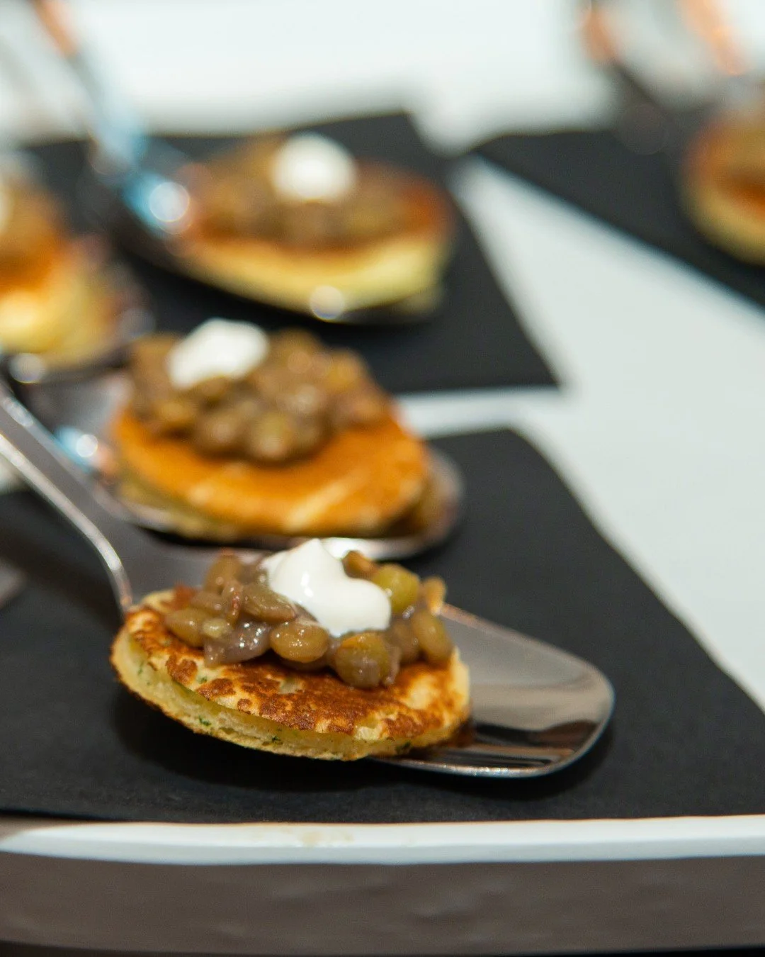Small bites, big impressions... because great events always start with something delicious. 😋

These appetizers set the tone for the entire event : beautifully crafted, full of flavor, and designed to surprise with every bite. The kind of details yo