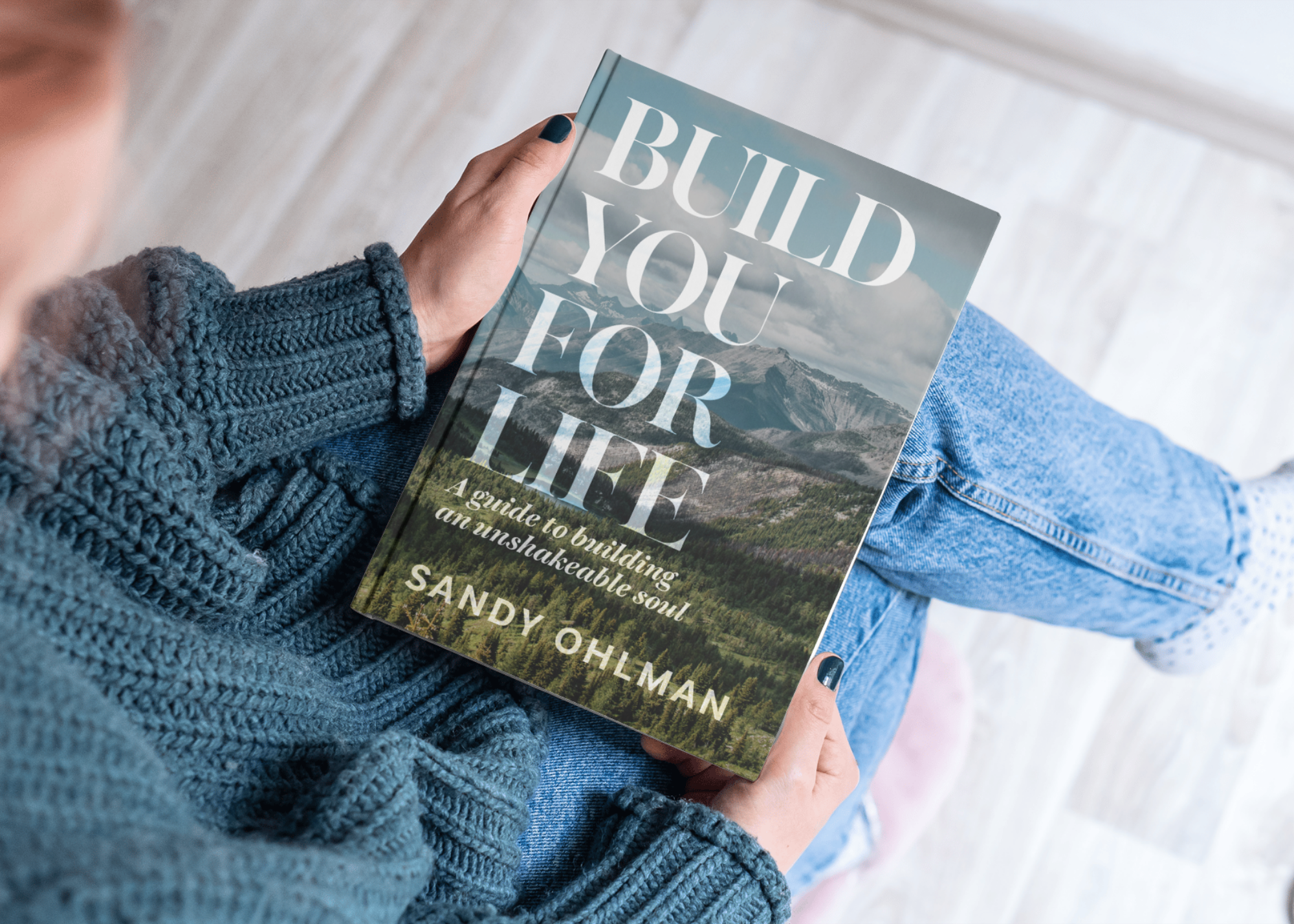 Sandy's Book Cover and Site Design