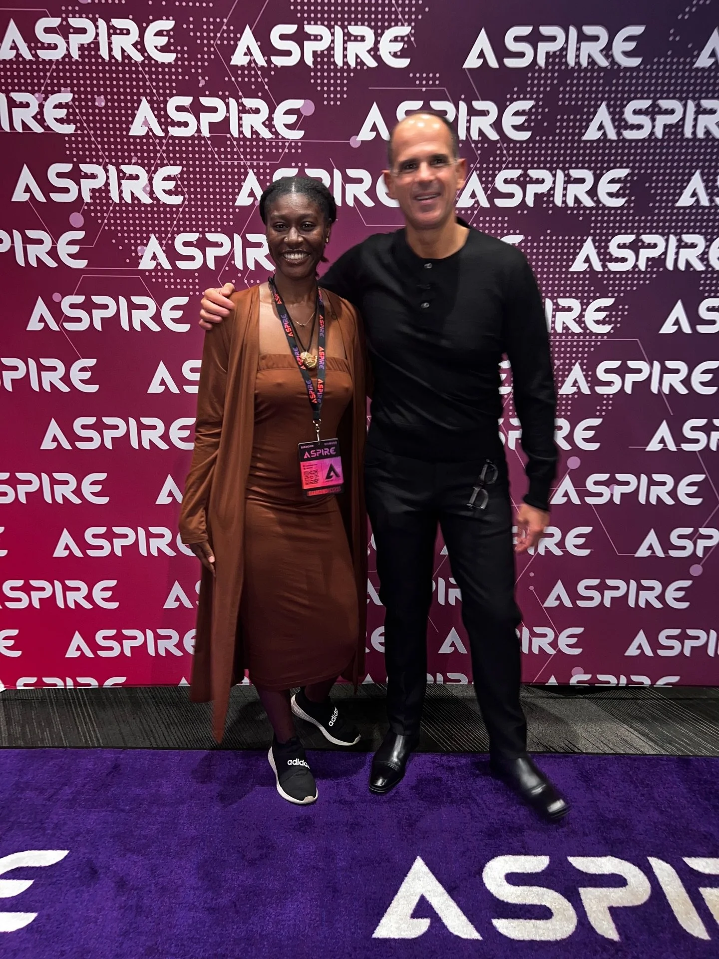 I used to sit on my dreams like they were fragile glass. Then I woke up one day and decided to stop waiting for &ldquo;perfect timing&rdquo; and start walking into the rooms I dreamed of.

Back in 2023 I invested in a ticket to Aspire in Manhattan. S