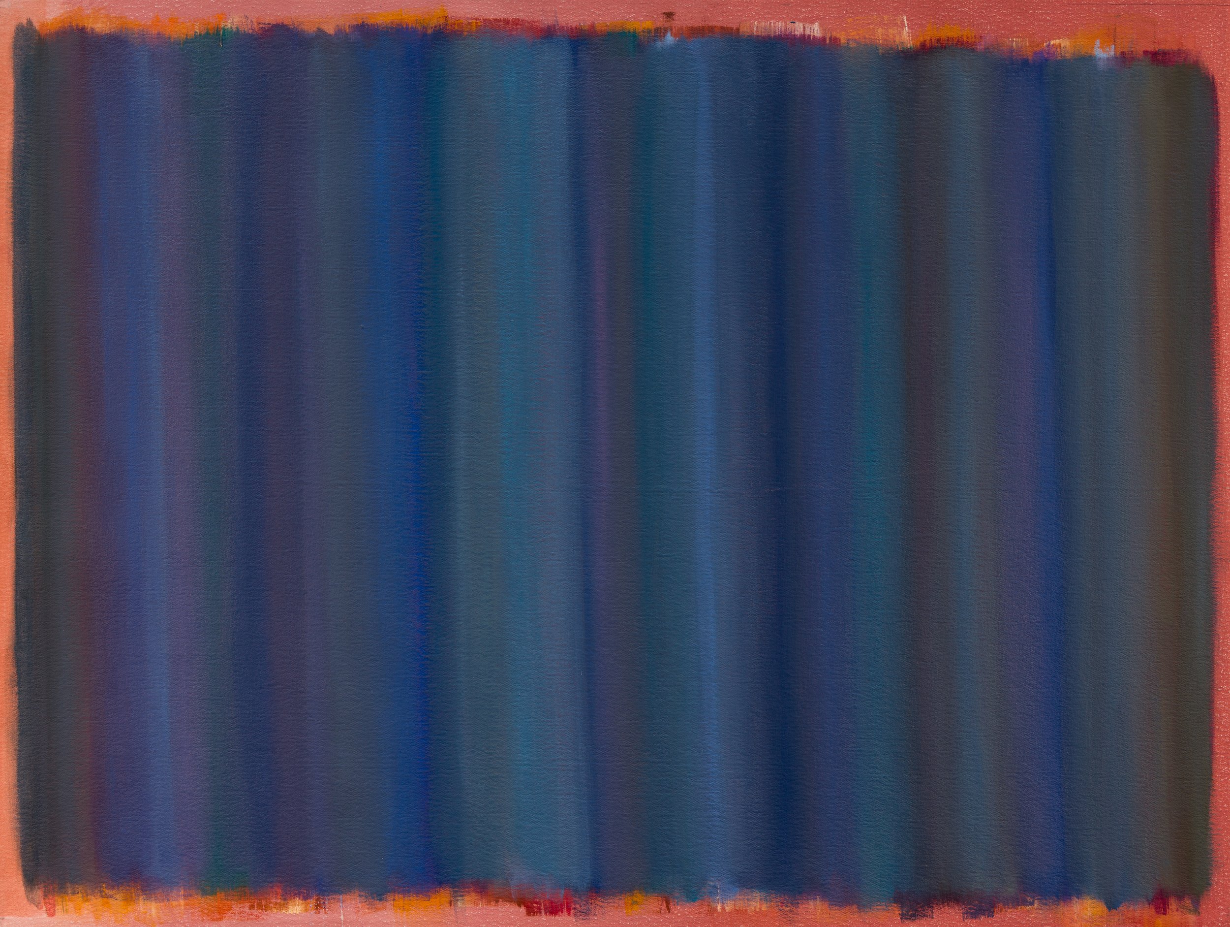 Valentina Luna, oil on canvas, abstract atmospheric painting