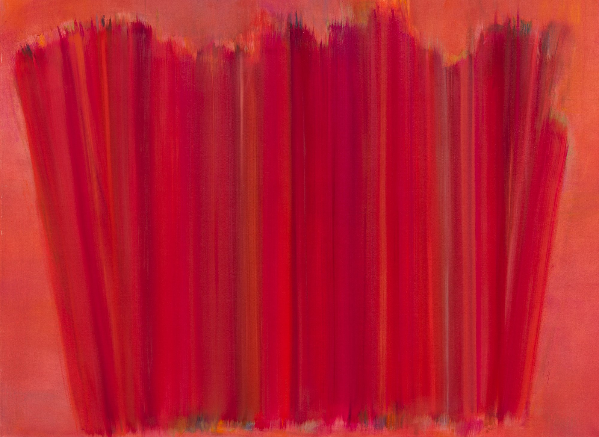 Valentina Luna, oil on canvas, abstract atmospheric painting, 2026