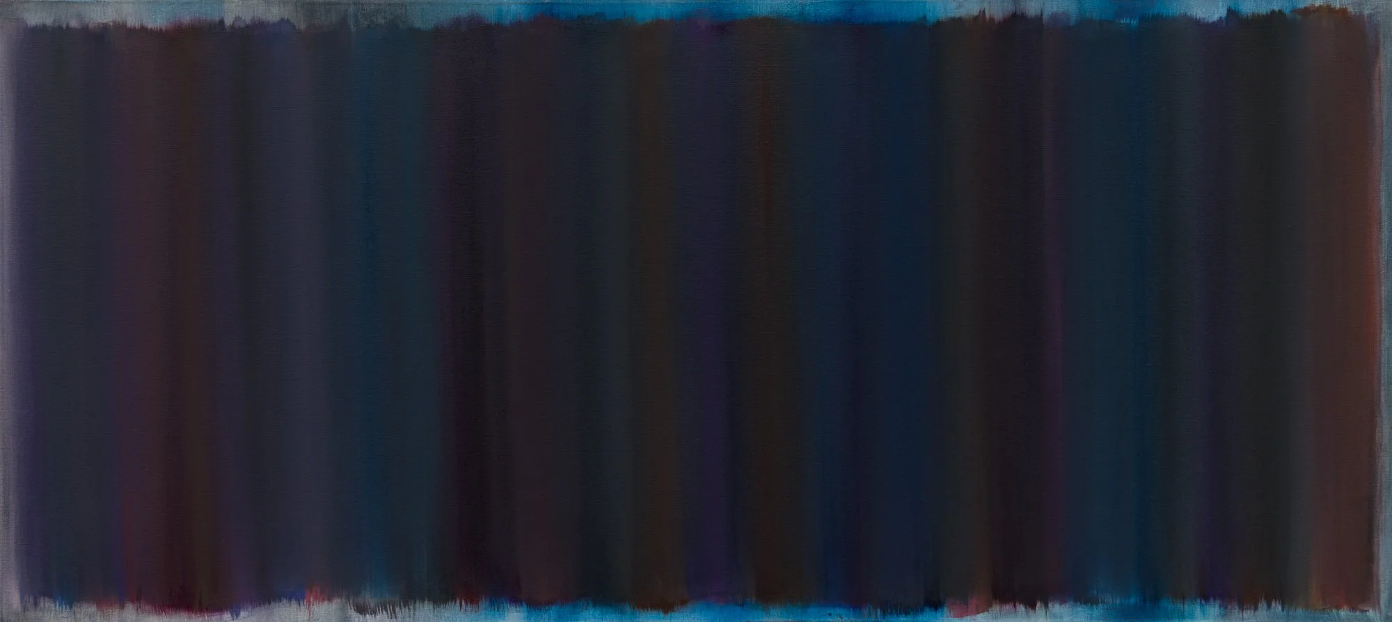 Valentina Luna, contemporary painter, oil on canvas, abstract atmospheric painting