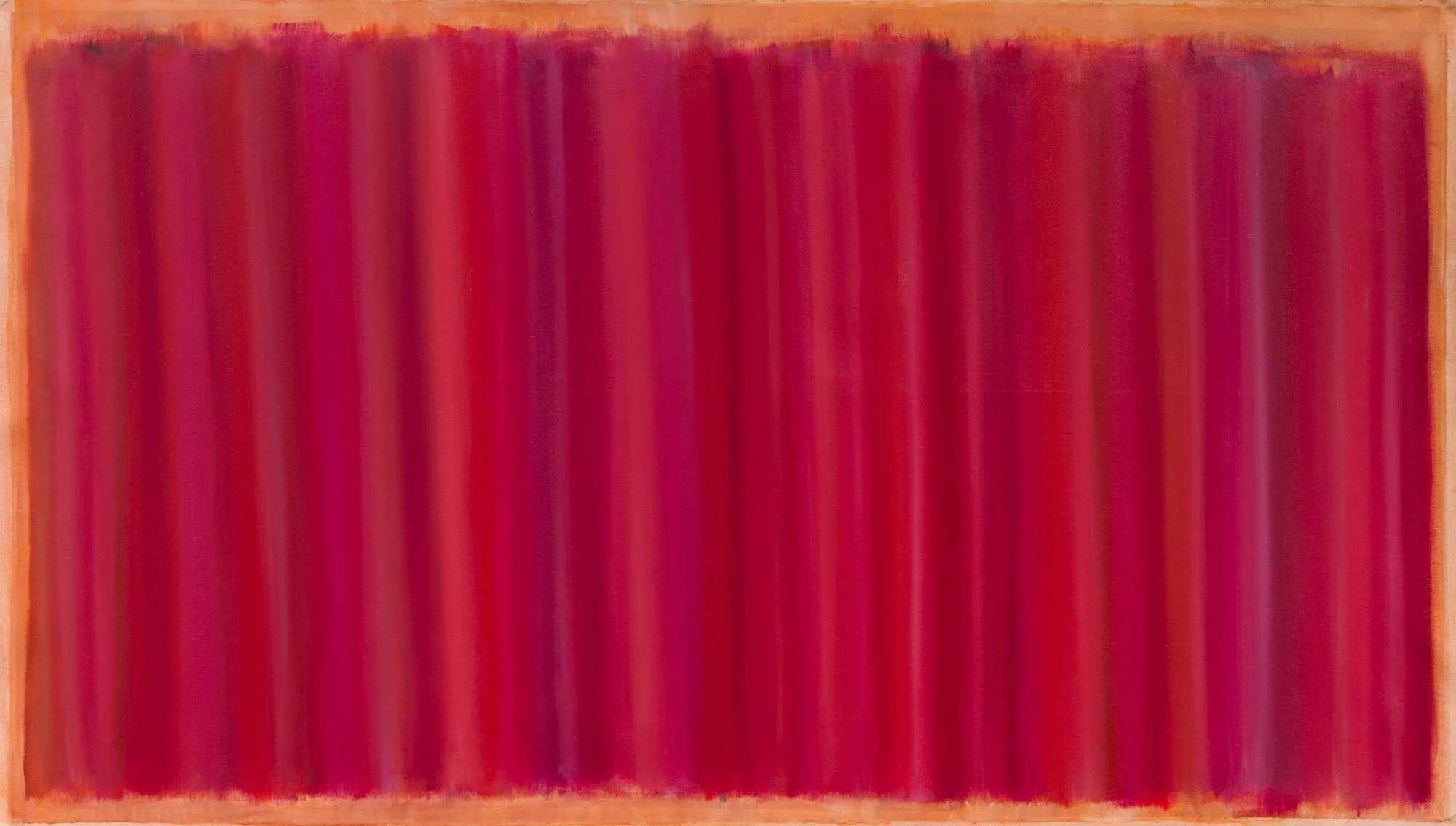 Valentina Luna, oil on canvas, abstract atmospheric painting