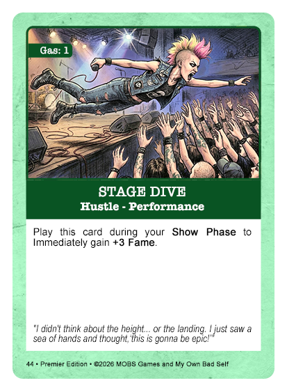 Stage Dive