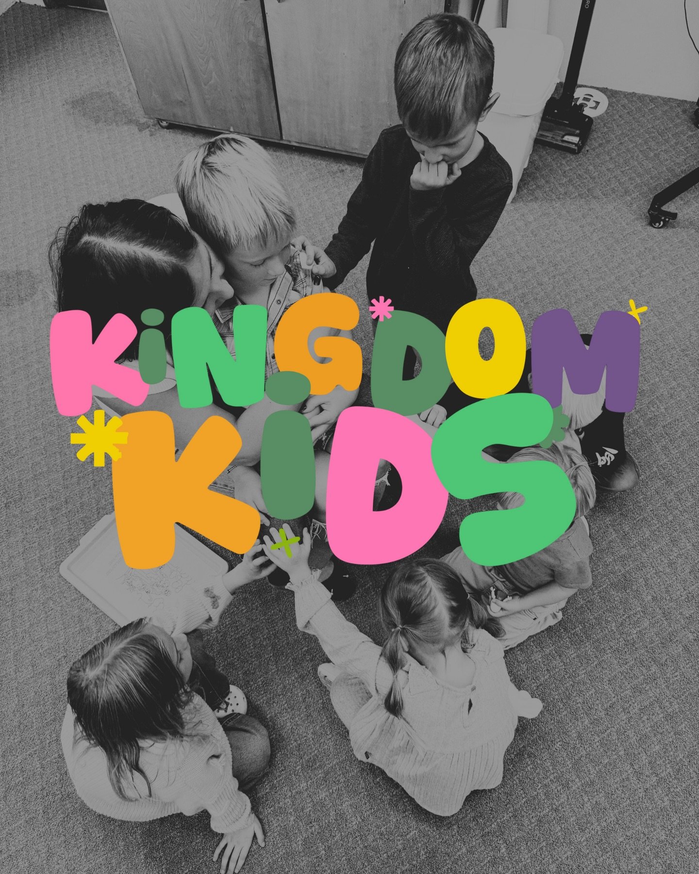 Tomorrow: Kingdom Kids is at 11:30! Don&rsquo;t miss one of the best days of the month! This is a service JUST for K-5, you can drop your kids off for a morning full of encouragement and the Holy Spirit 🙌🏽