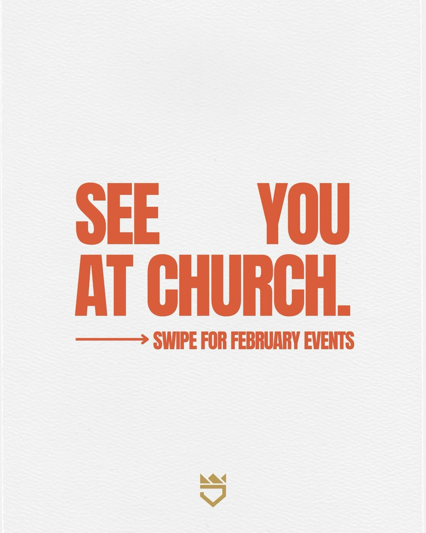 HELLO FEBRUARY 👋🏼 Swipe to see all of the times you can come join us in community this month to worship and gather in His presence. 

NEXT GATHERING 👉🏼 Ministry Night this Wed @ 7pm 💥