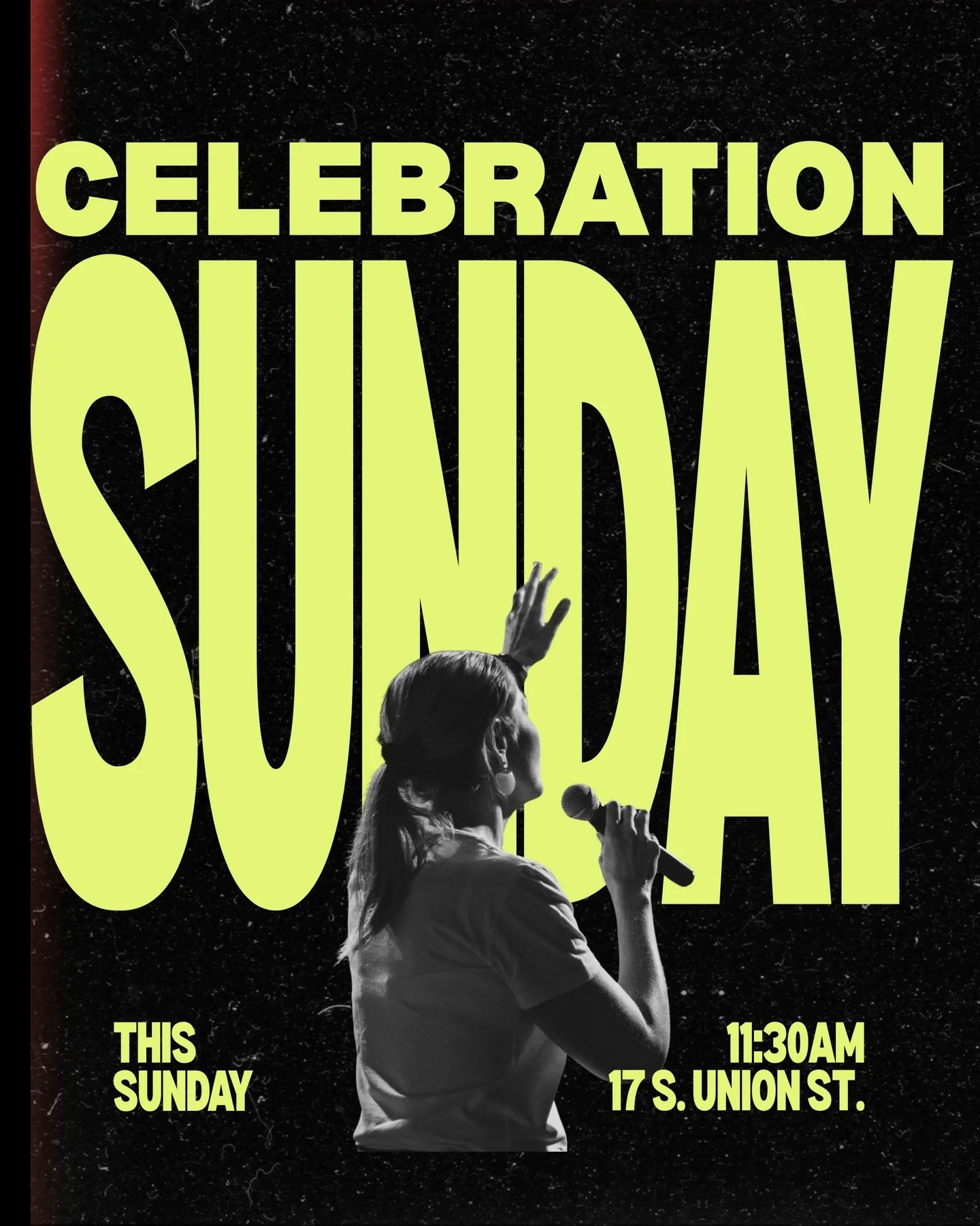 It&rsquo;s our favorite weekend of the month! Join us for Celebration Sunday THIS Sunday at 11:30am. It will be a family style service, so bring the fam and come hungry for the word and expectant for what the Lord can do in a day!