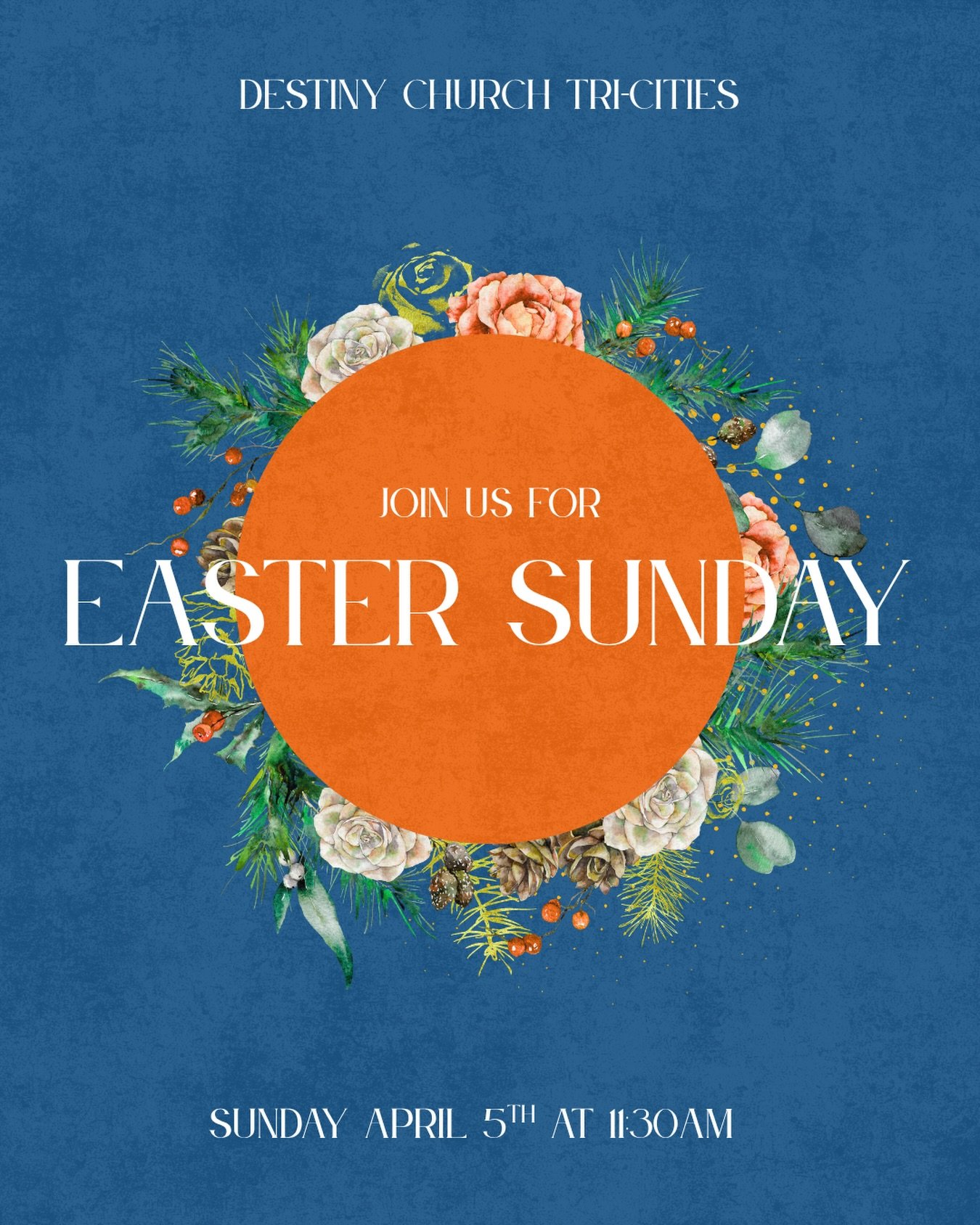 JOIN US 💐 FOR EASTER SUNDAY!

We will be celebrating the resurrection of our Savior this Sunday and we want YOU there! If we haven&rsquo;t seen your face in a while, this is your sign to come and worship with us Sunday at 11:30am 🤍
