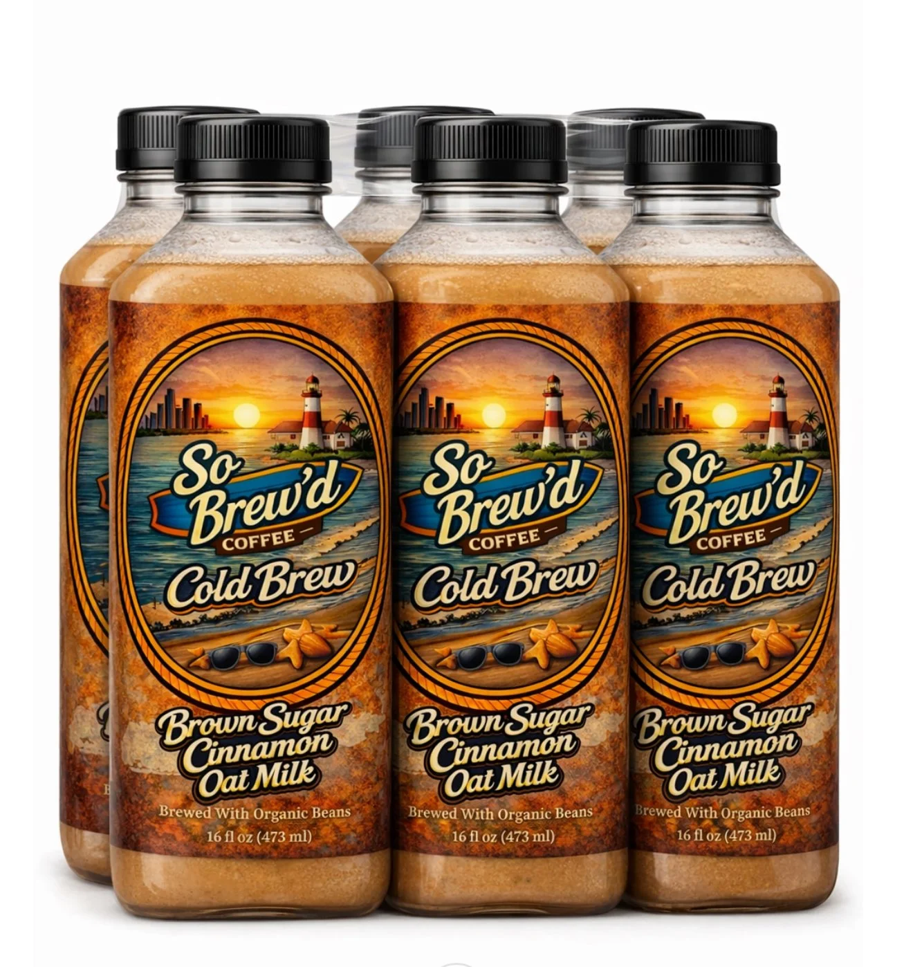Cold Brew 6 Pack - Brown Sugar Cinnamon