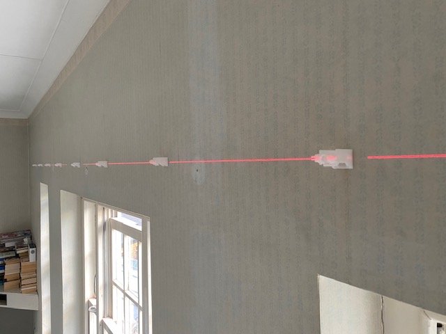 Laser alignment measurement in action