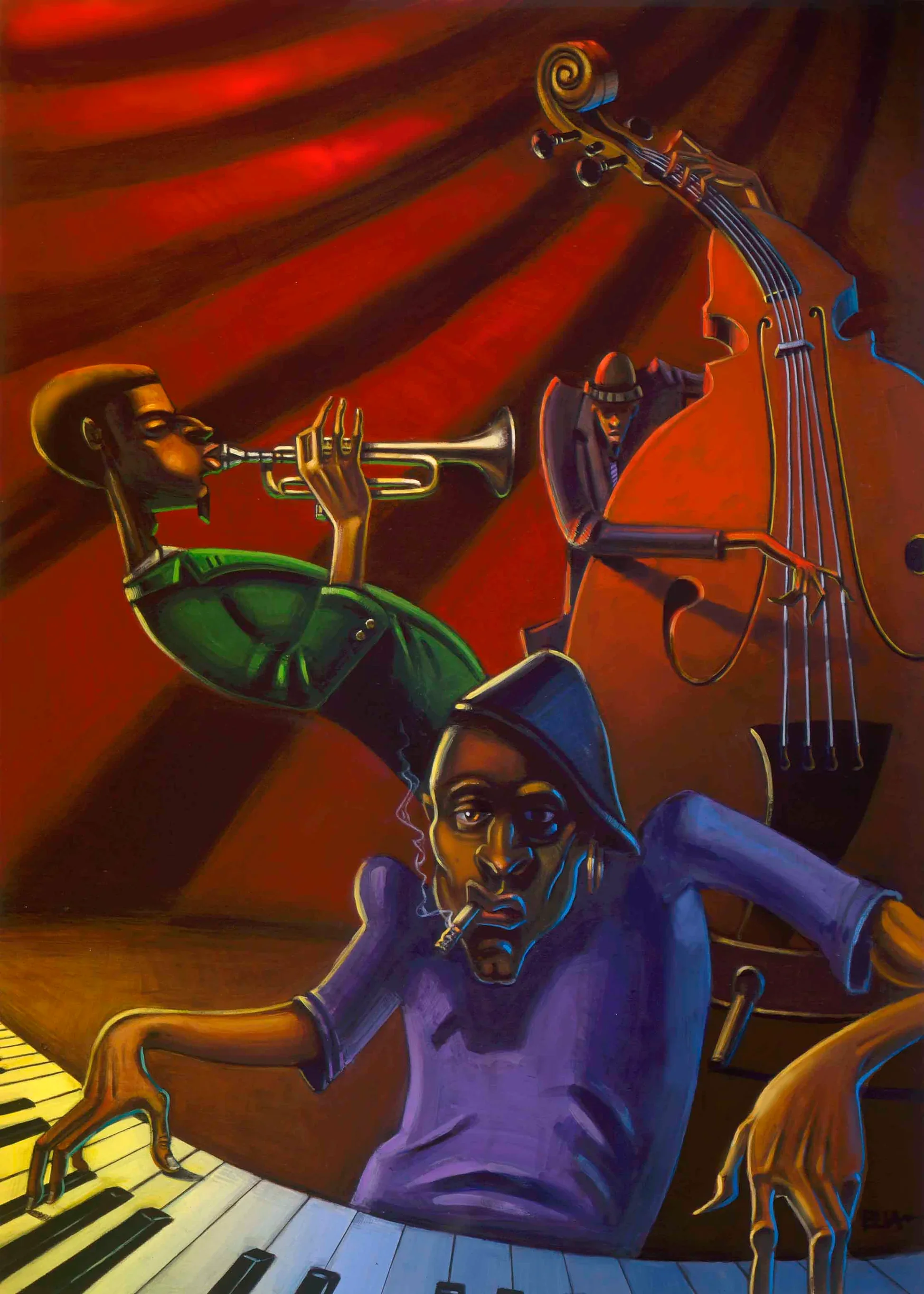 Live Jazz at Red Lion loren broaddus trio