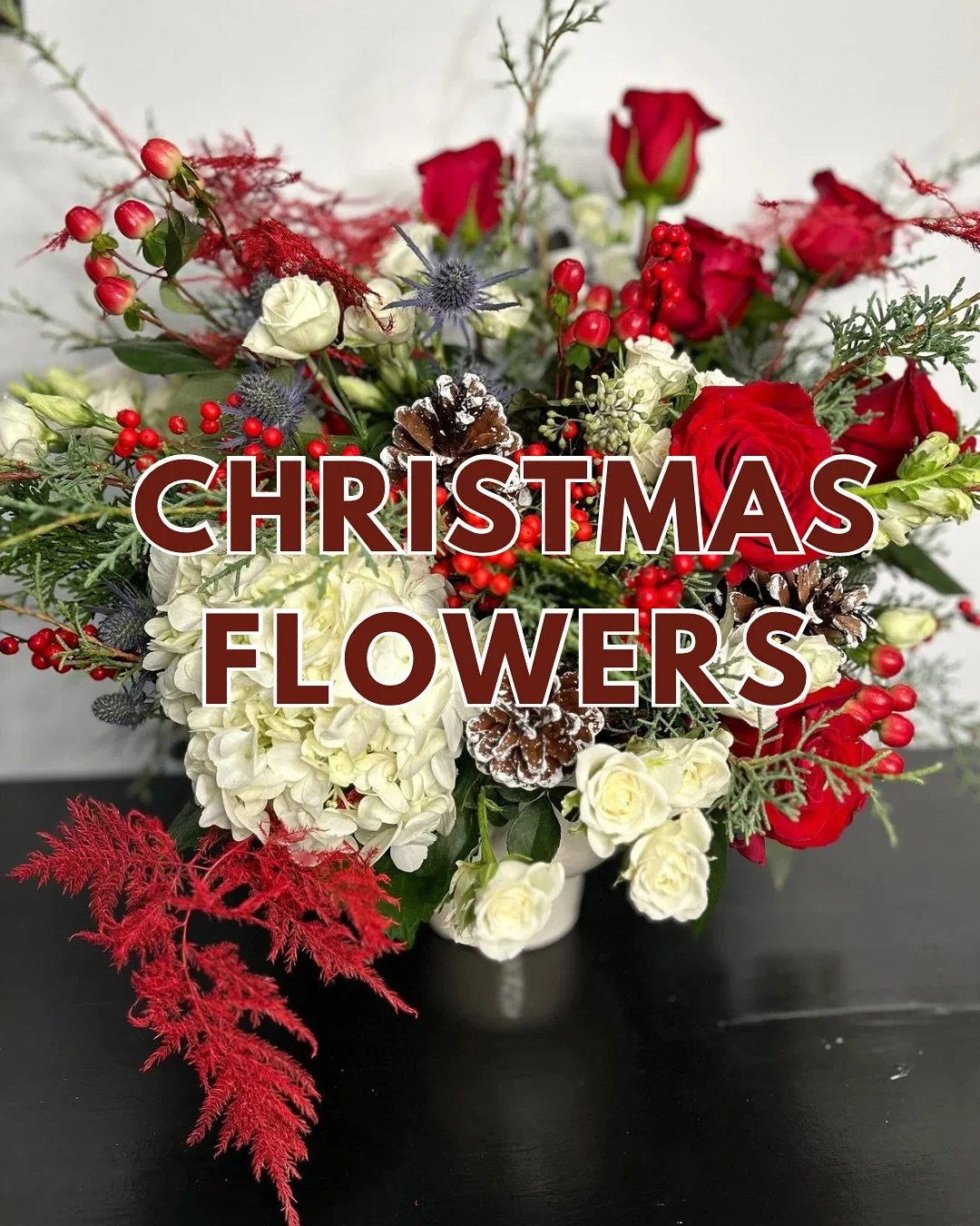 Now taking orders for wreaths, bouquets and table arrangements for your home or corporate party. 🌲✨

Have questions or want to order? DM us or use the enquiry form on our website! 

Pick up and free delivery in Ely. Custom delivery prices available 
