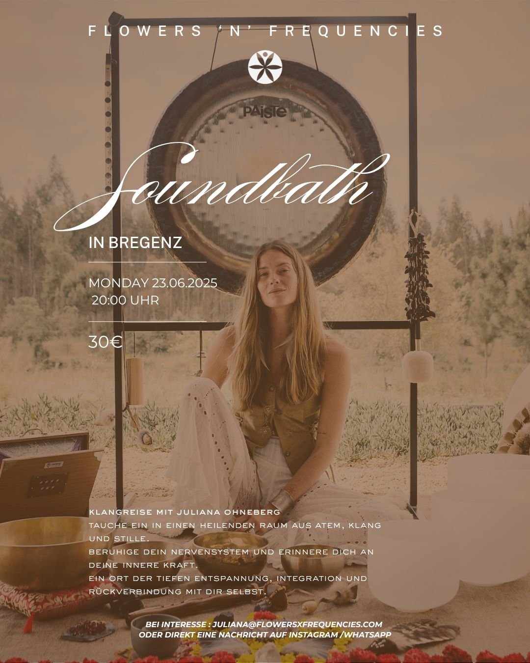 FlowersxFrequencies Soundbath
