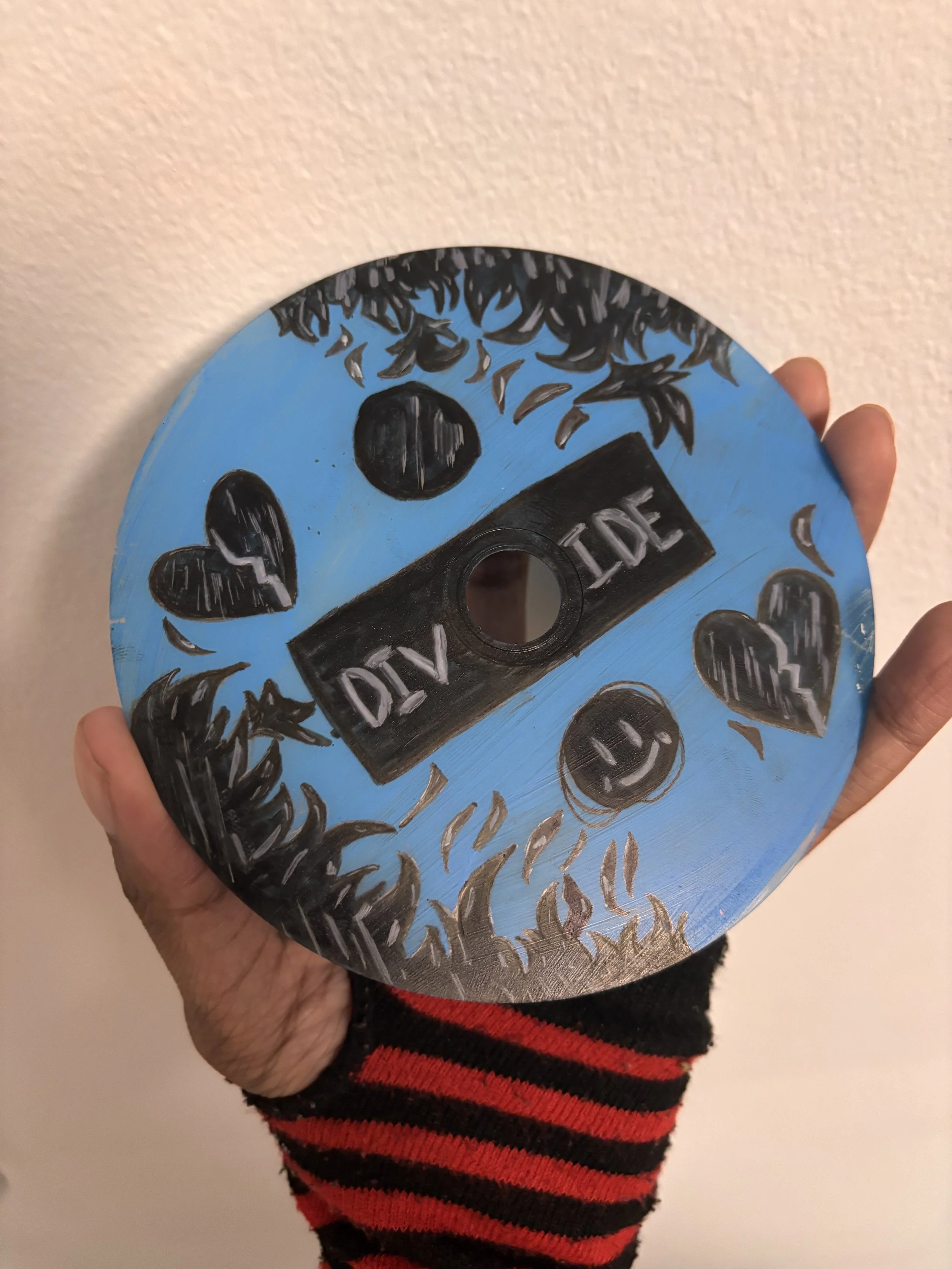 DIVIDE PAINTED CD