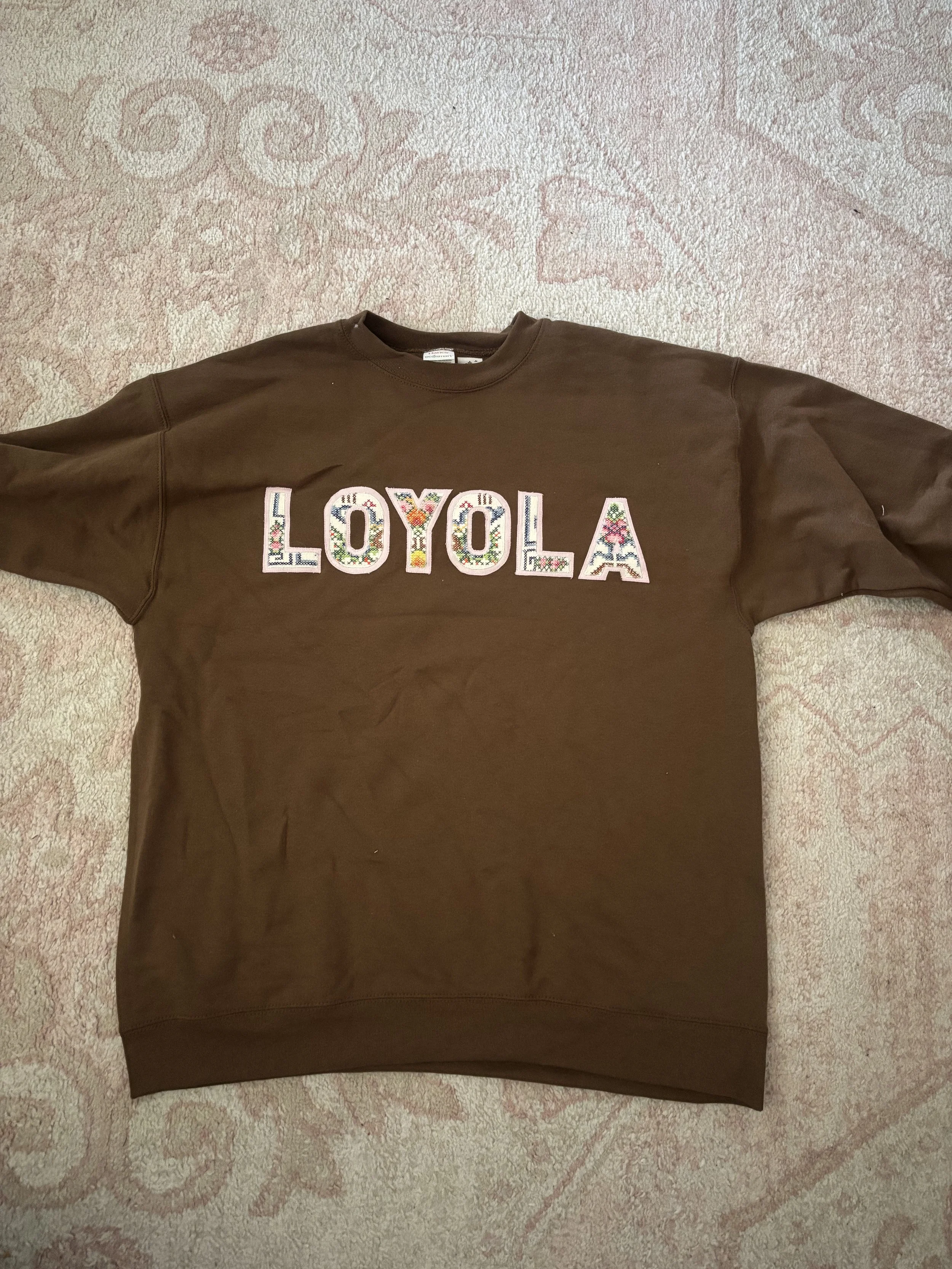 Vintage brown cross stitch.jpeg