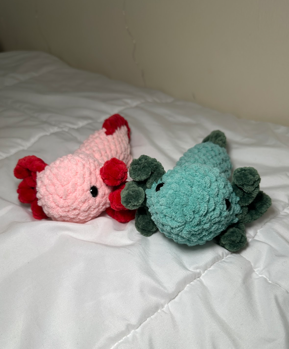 CROCHET AXOLOTL PLUSH