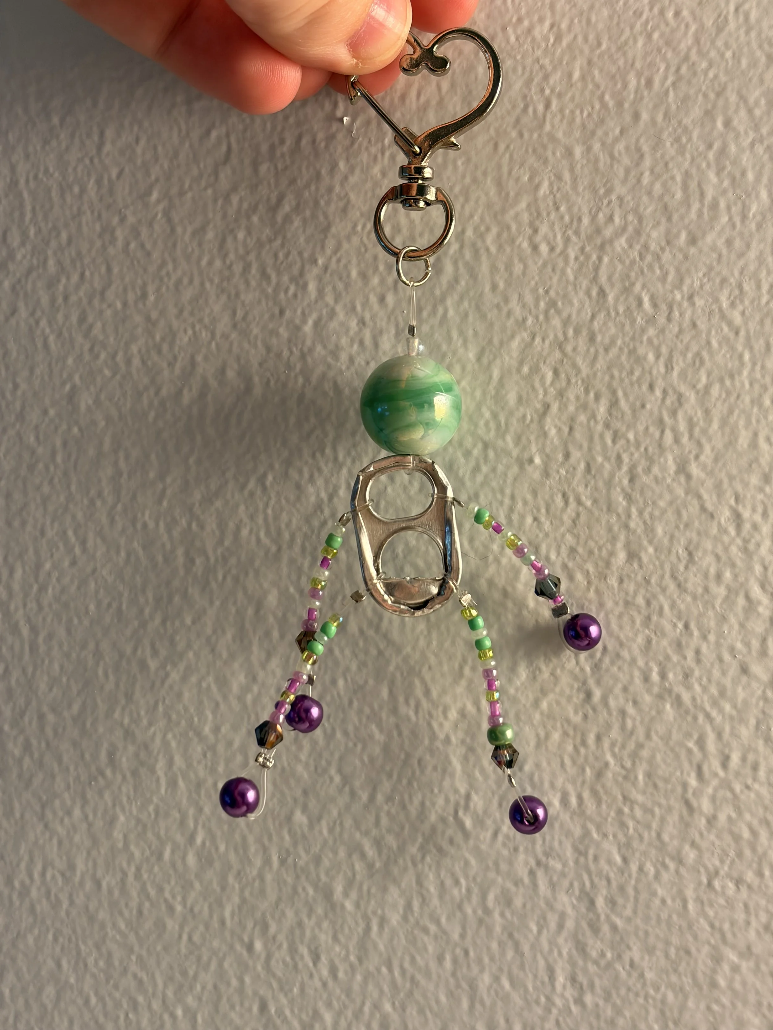GREEN + PURPLE CAN TAB MAN