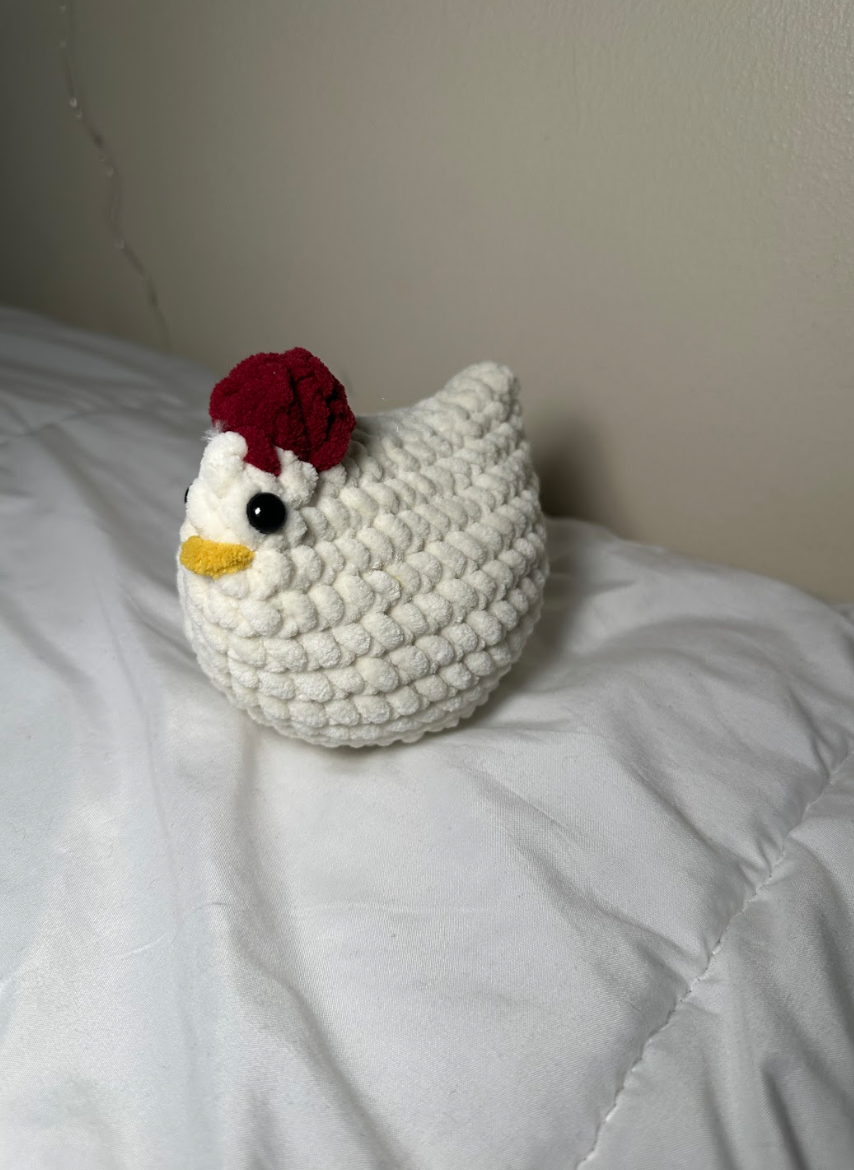 CROCHET CHICKEN PLUSH