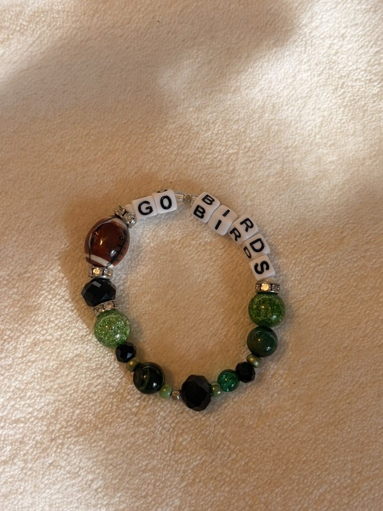 EAGLES FOOTBALL BRACELET