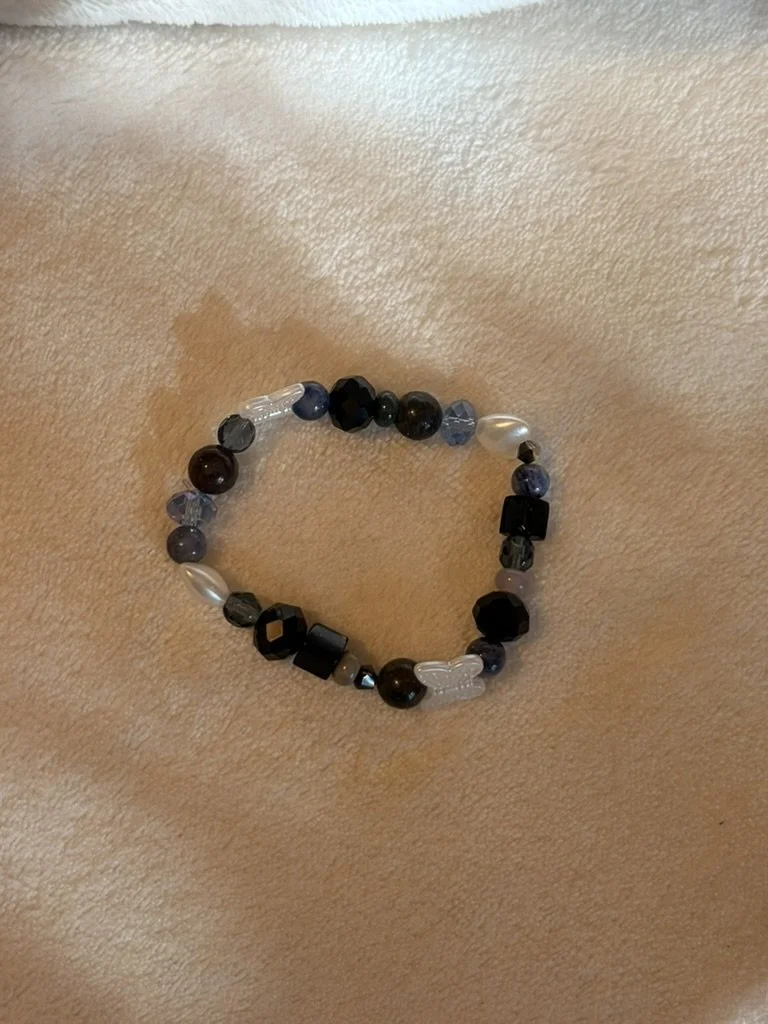 BLACK + WHITE BRACELET