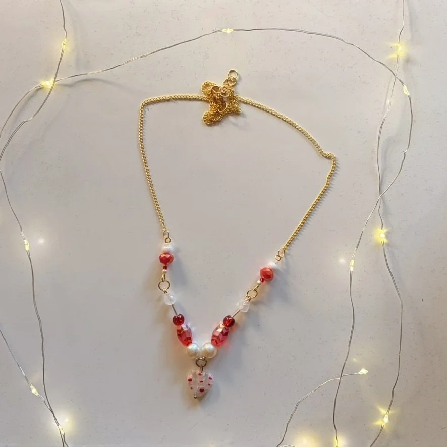 Heart Necklaces (White and red).jpeg
