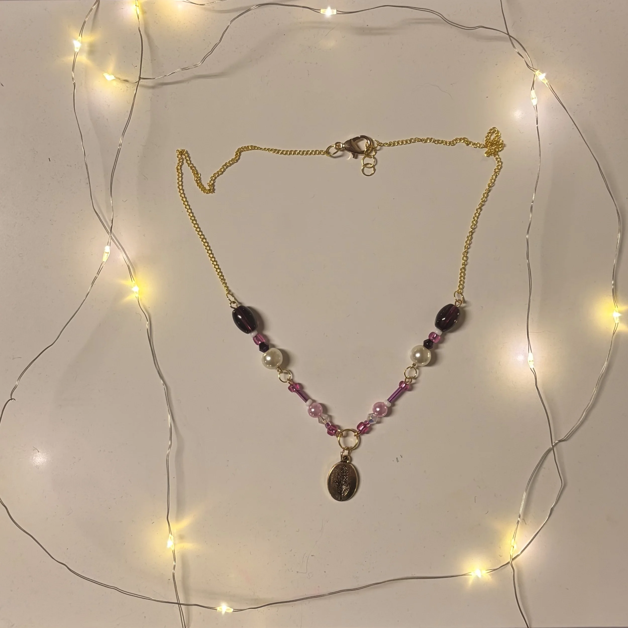 Bloom Necklaces (Gold) (Purple).jpeg