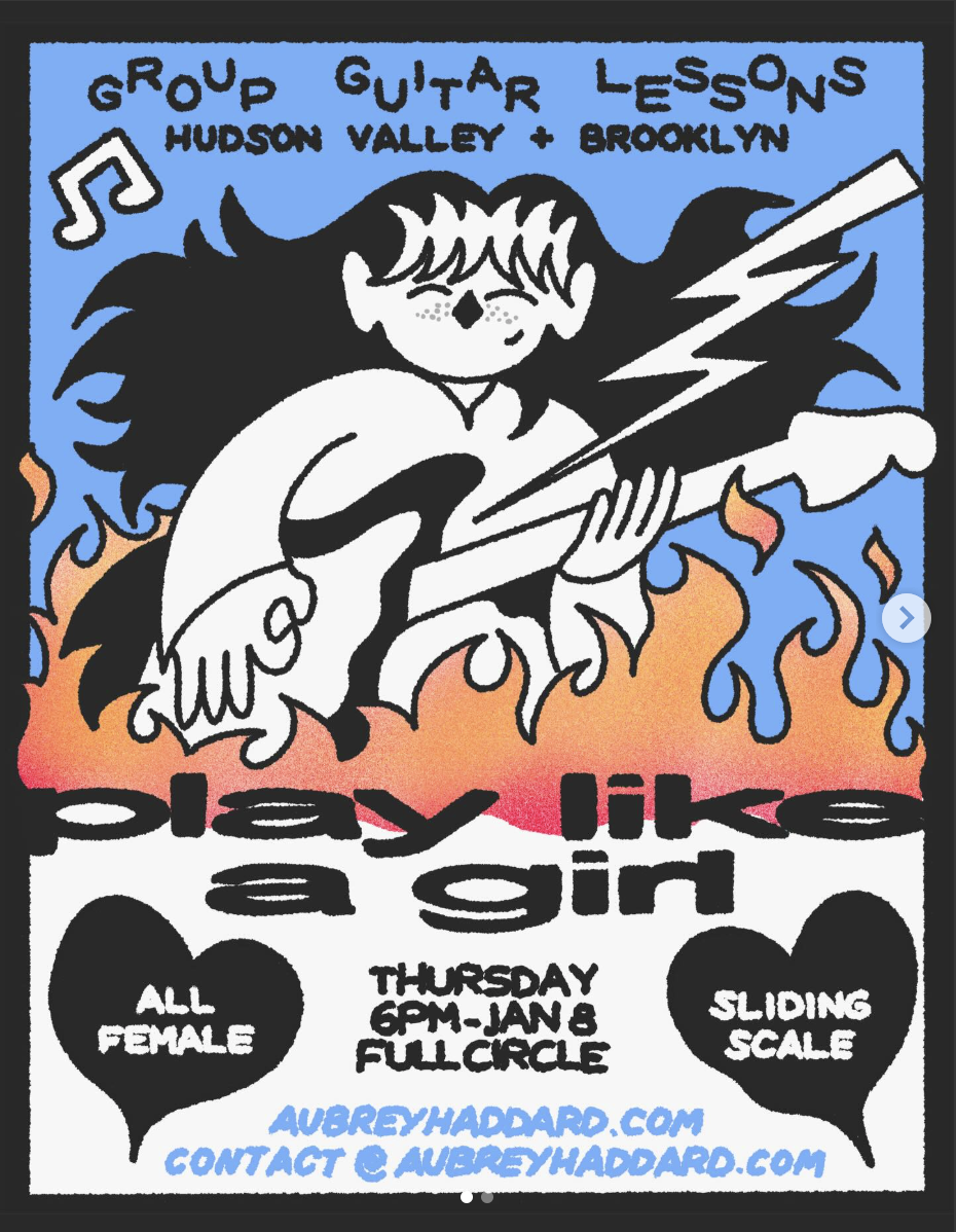 Group Guitar Lessons - Play Like A Girl 