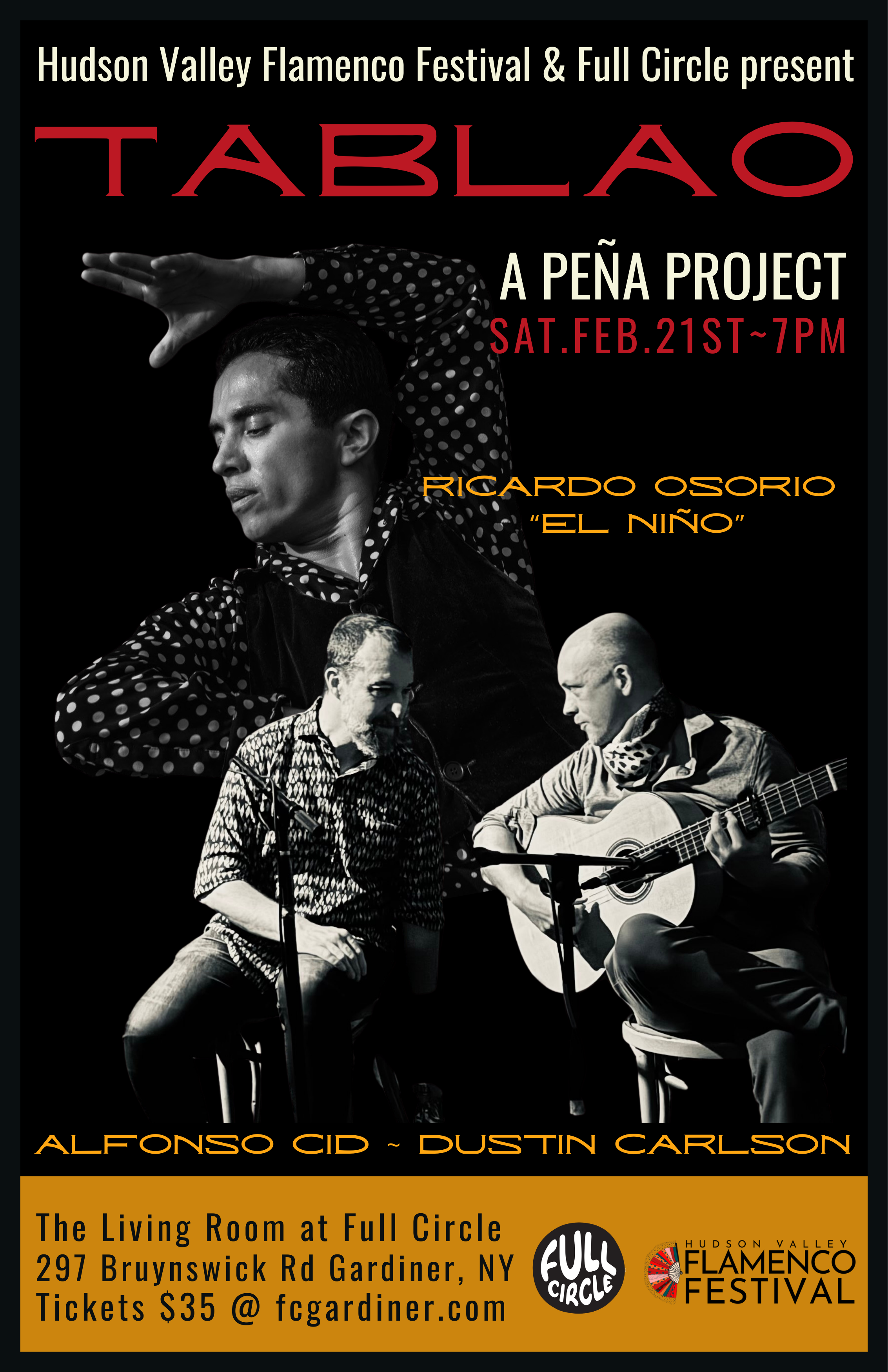 Hudson Valley Flamenco Festival presents Tablao