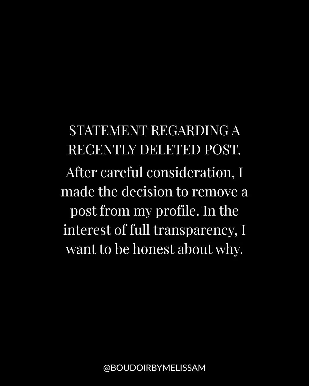 Statement regarding this post: I have no regrets.

If you scrolled all the way through, hi. 

You&rsquo;re exactly who I made this for. The woman who&rsquo;s curious, a little nosy, and honestly? probably overdue for her moment in front of my camera.