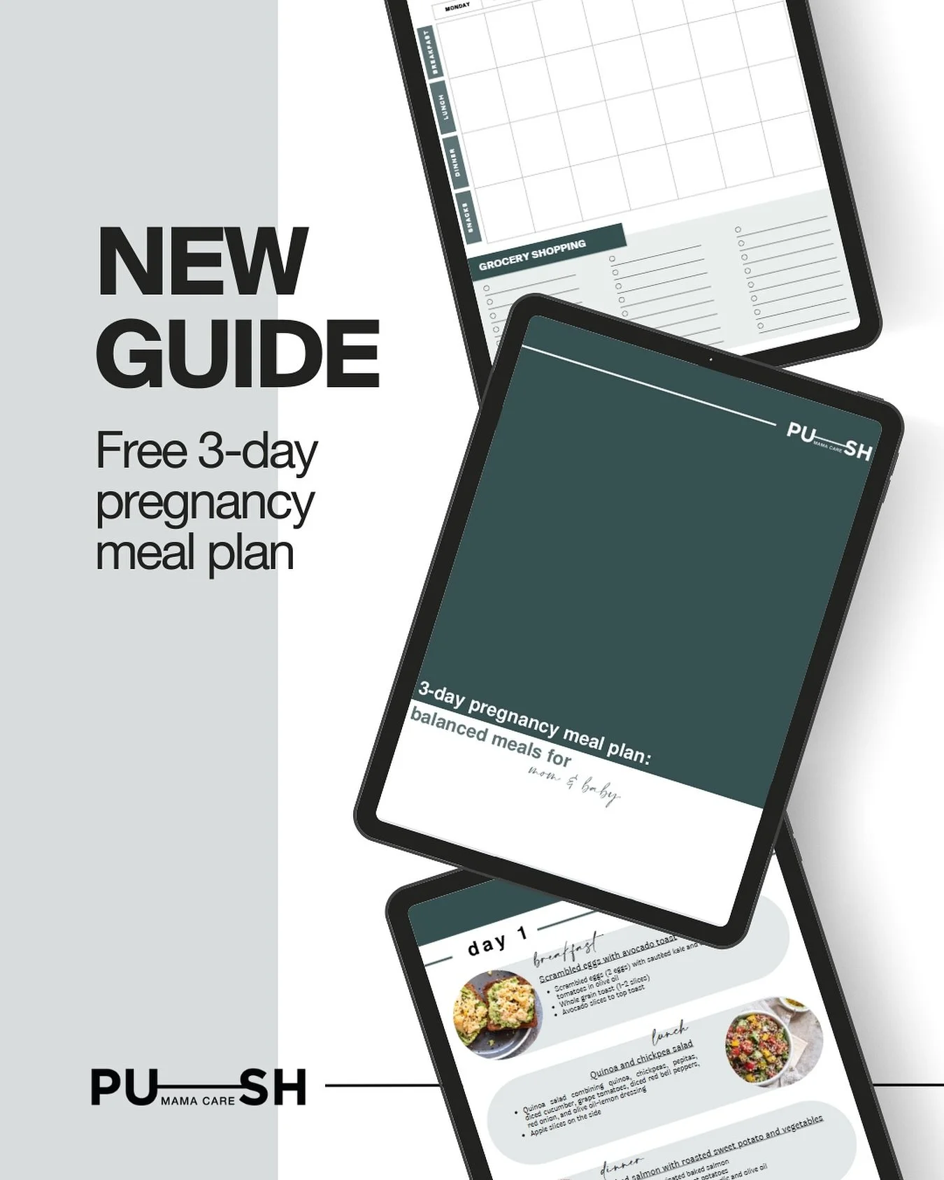 New 3-Day Pregnancy Meal Plan ✨

Are you pregnant and wondering what to eat to nourish both you and baby? We&rsquo;ve got you covered! 🤍

We&rsquo;ve created a 3-day pregnancy meal plan with balanced, simple, and delicious meal ideas&mdash; so you c