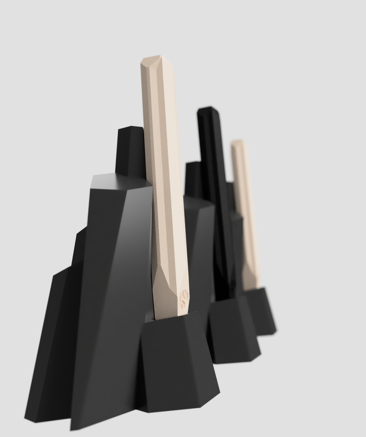 Ensemble des deux éditions du Vector. Vector vanille et le Vector Carbon