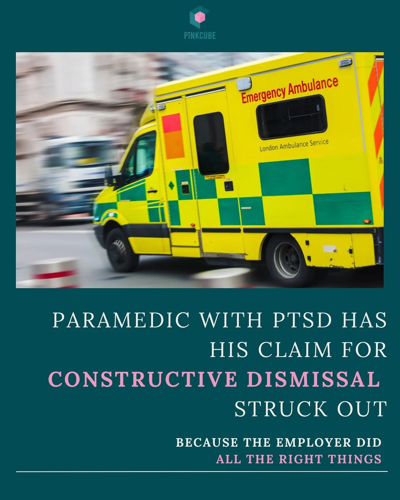 🚨 A recent tribunal has reminded employers that &ldquo;trying&rdquo; really does count . . especially when it comes to supporting employees with mental health conditions.

🚑 A paramedic with complex PTSD (from military service) resigned after strug