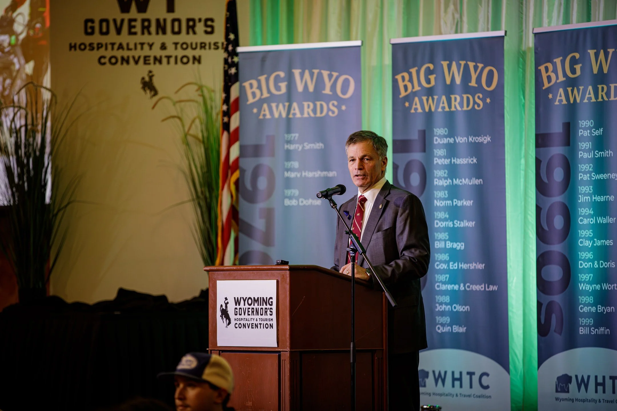 Add a name to the BIG WYO BANNER! 🤝 Now's the time to nominate an individual who has done an outstanding job promoting hospitality and tourism in the State of Wyoming. Nominations for the 2025 award are currently being accepted!

Nominees do not hav