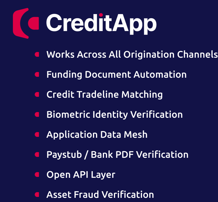 Verification Platform Lenders Credit App