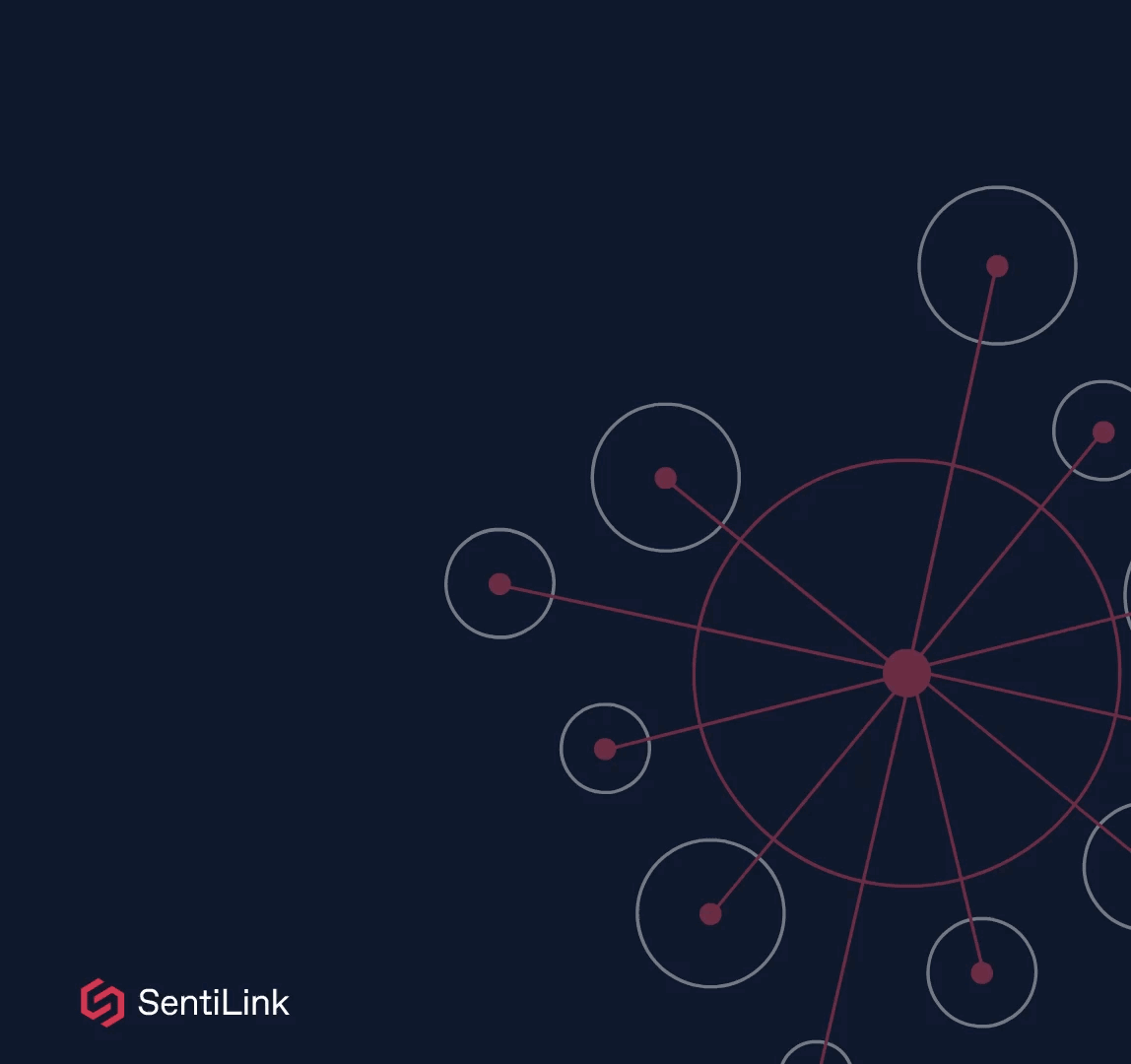 Rotating circle with spokes for Sentilink zoom backgrounds and desktops by Disco Ave creative marketing agency.