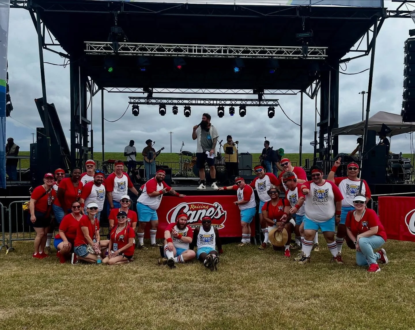 The @friedchcknfest was AMAZING! Thank you all for having us out again this year, it is always such a good time! Next up for the 610 Stompers? October 18th at @noladeutscheshaus for Oktoberfest!