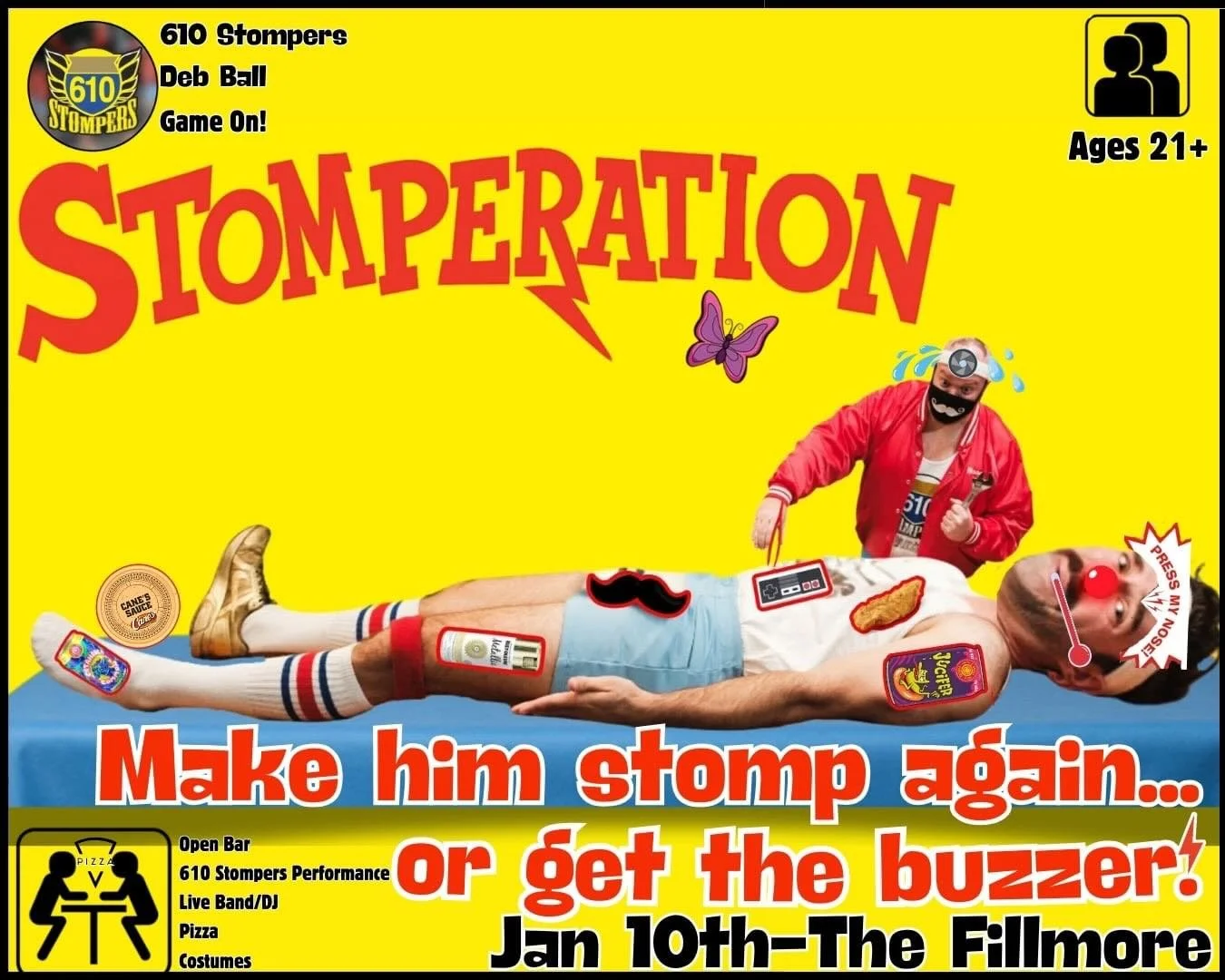 You don&rsquo;t have to be a surgeon to be a smooth operator. But you do need Deb Ball tickets. Go to our website and snatch em up before you get caught by the buzzer.⚡️
#610stompers #mardigras #mardigrasball #neworleans #610stompersdebball
