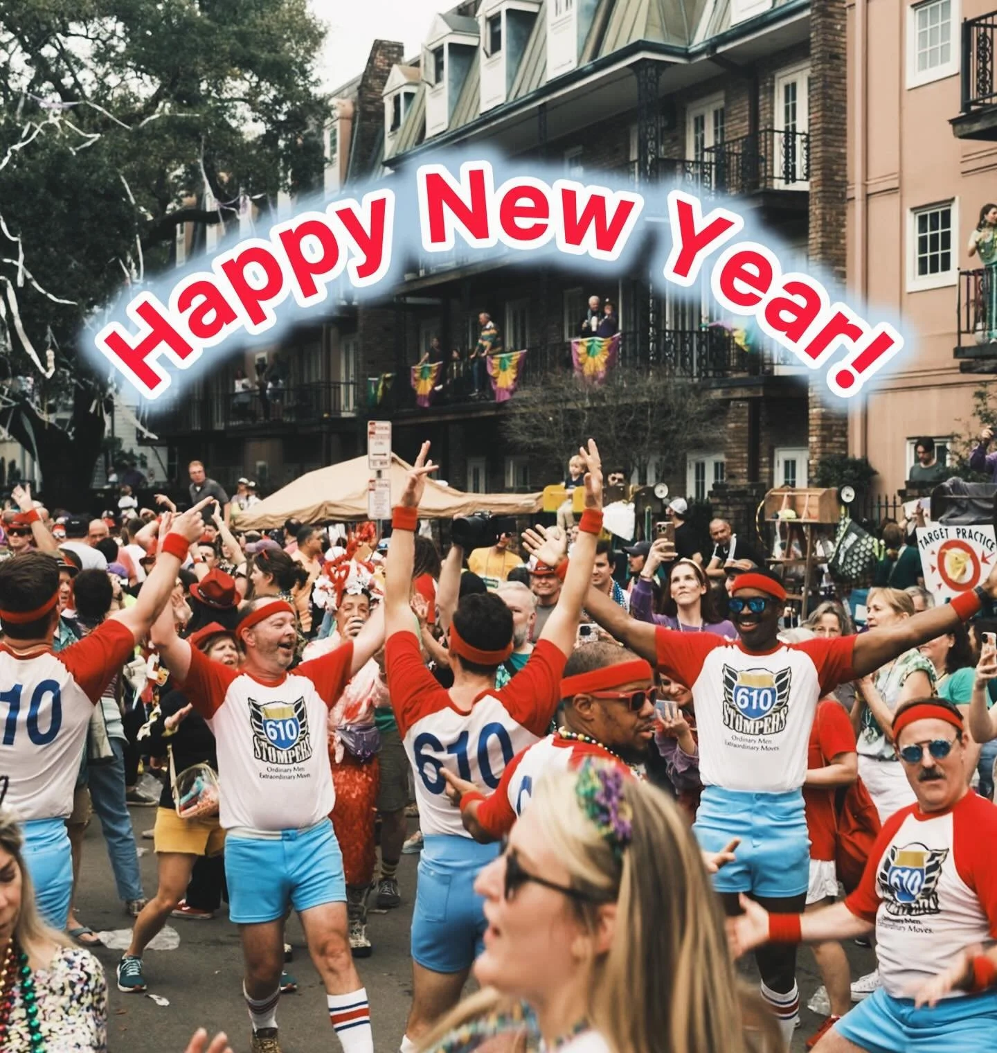 Happy New Year from the 610 Stompers!
What a 2026 we have planned so far. Starting with Deb Ball on January 10, Mardi Gras, Ball Crawl, Stomper tryouts in August, and so much more. We would like to thank our incredible community for always showing up
