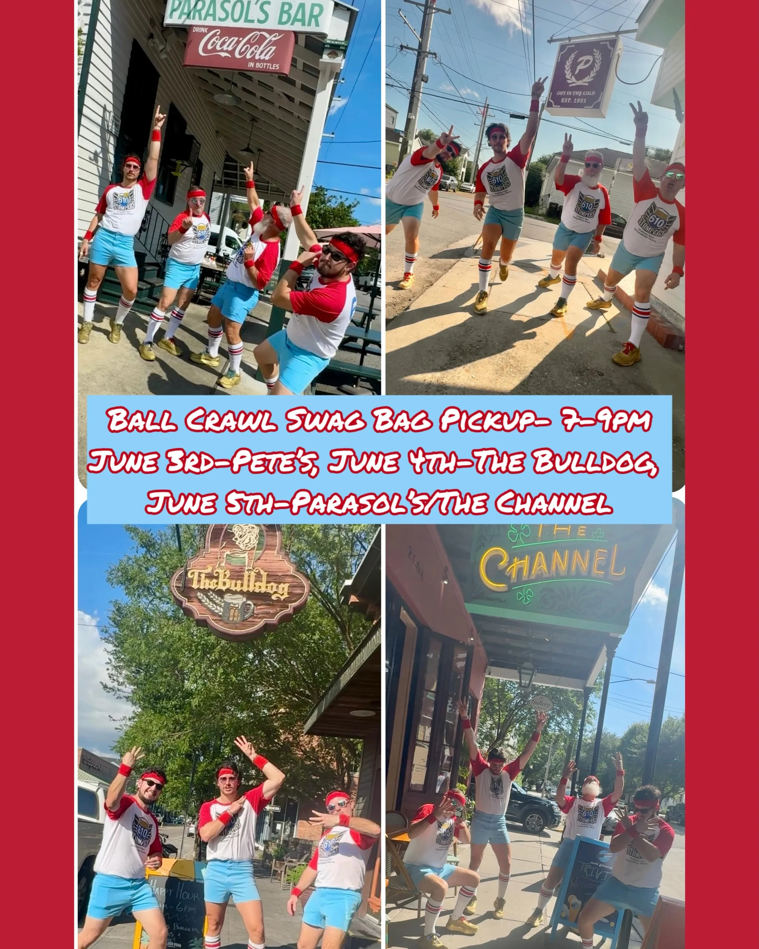 Happy June and Pride month from the 610 Stompers organization! We have a big summer ahead of us so we hope you enjoy seeing ordinary men in short shorts on your feed! It&rsquo;s all for a good cause though, raising money for this amazing city we love