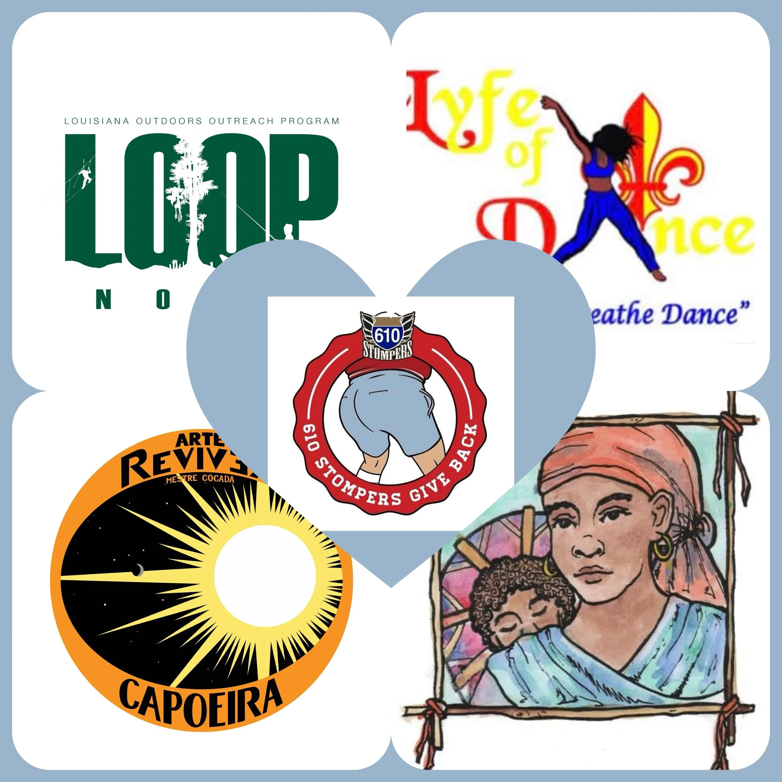Four nonprofits. Four different missions. One community. ❤️🩵
Each year, through Stompers Give Back, we award grants to local nonprofits doing incredible work throughout the Greater New Orleans area.
Our 2025 grant recipients are:
✨ LYFE of Dance-emp