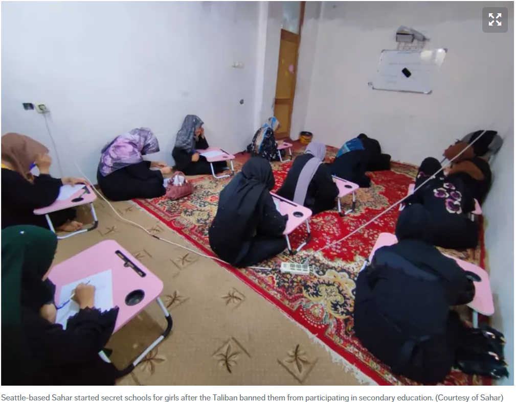 Sahar Education Featured in The Seattle Times